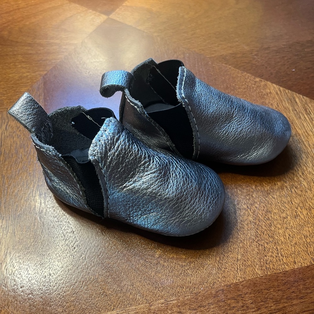 Freshly Picked Metallic Chelsea Boot Mini Sole